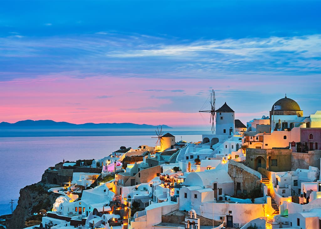Greece famous tourist spot